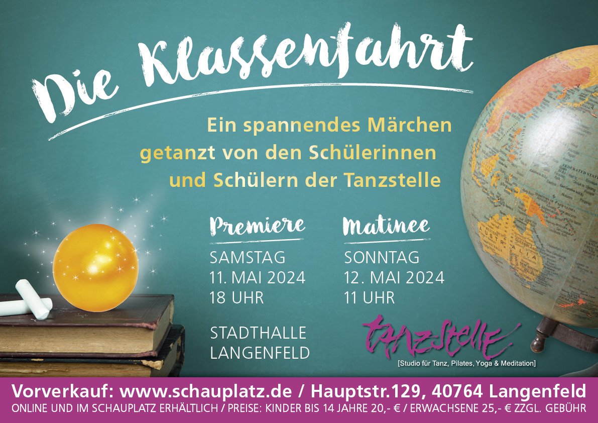 Tanzstelle_Klassenfahrt_Plakat Tanzstelle_Klassenfahrt_Plakat